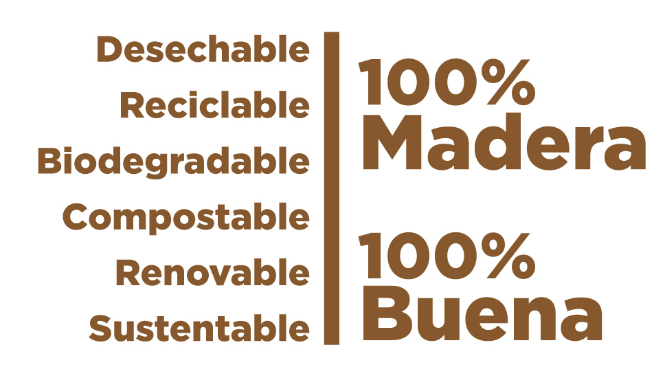 100% MADERA 100% BUENA